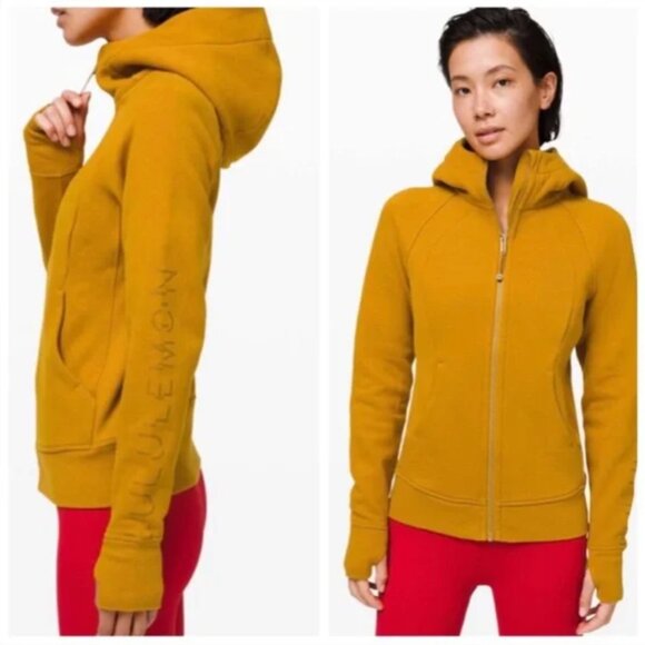 Lululemon Scuba Lunar New Year Fool's Gold Size 8 fall winter cozy - Picture 1 of 5